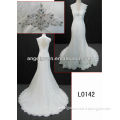 2013 guangzhou design maggielatast lace cap sleeves wedding dress